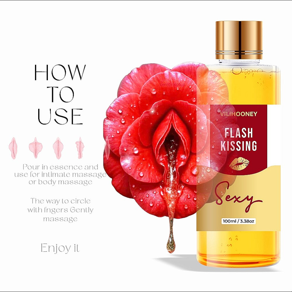 Women's Flash Kissing Massage oil