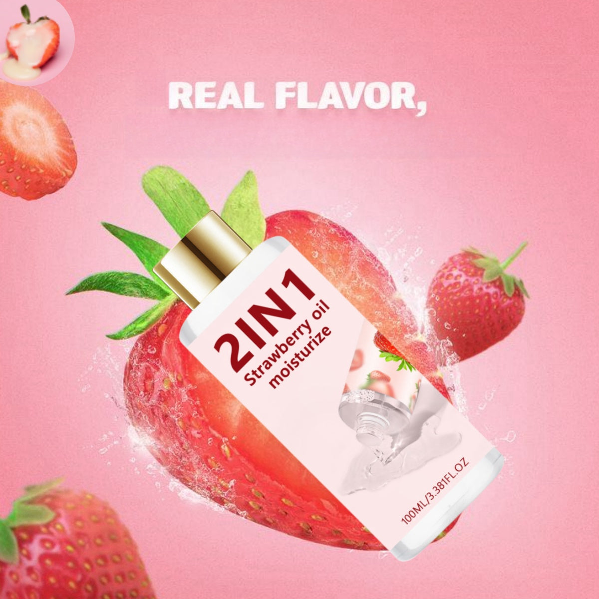 Strawberry Lady's Massage Lubricating Oil