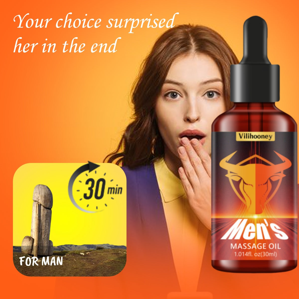 Men's Massage oil
