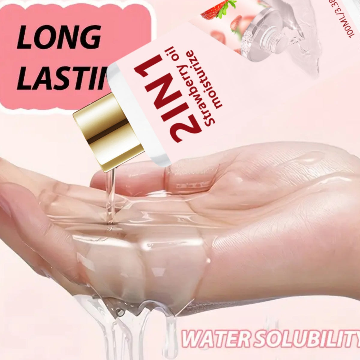 Strawberry Lady's Massage Lubricating Oil