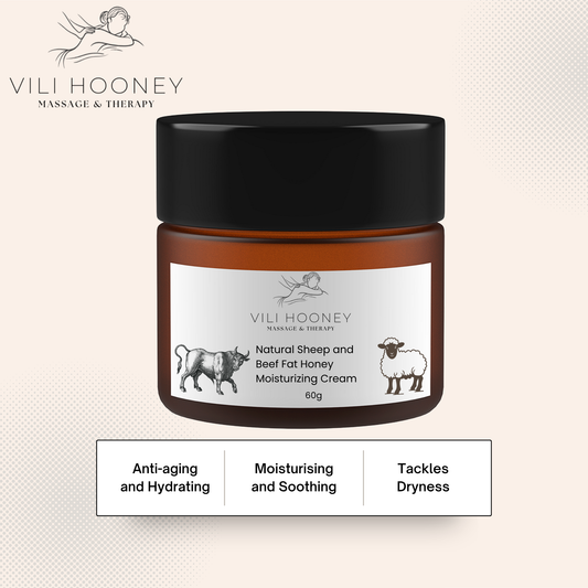 Handmade Natural Sheep and Beef Fat Honey Moisturizing Cream