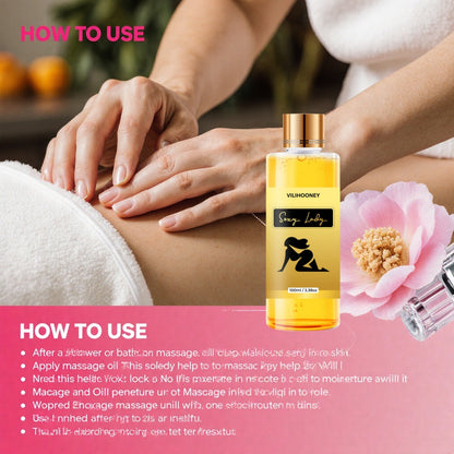 Women's Warming Glow Body Massage Oil 100ml