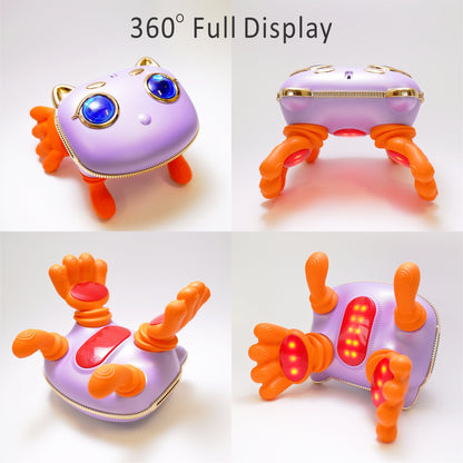 Close-up detail of the LUMA massager design