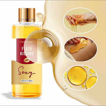 Women's Warming Body Massage Oil - Soothing Botanical Blend