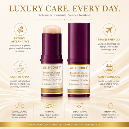 Vili Hooney multi balm, travel-friendly skincare for everyday glow
