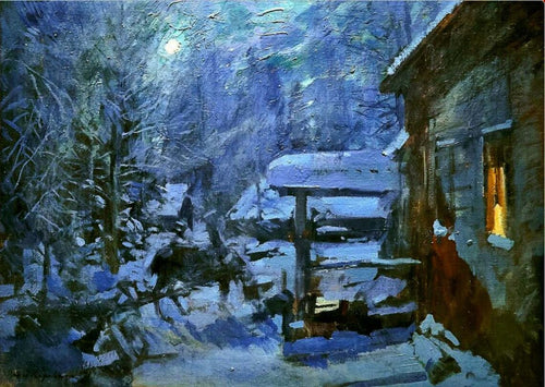 Falling Stars on Winter Solstice — balsam pine and snow woody perfume by Vili Hooney