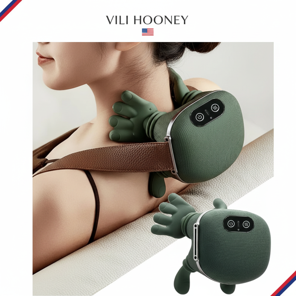 Master Hand Shoulder and Neck Light Therapy Lamp Massager