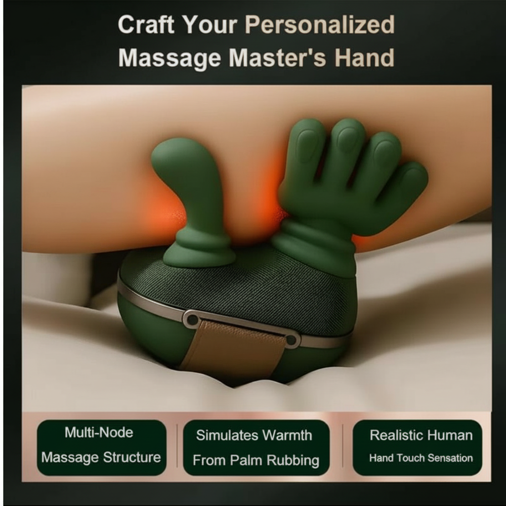 Master Hand Shoulder and Neck Light Therapy Lamp Massager