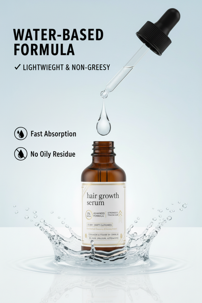 Hair Growth Serum - Water-Based Formula